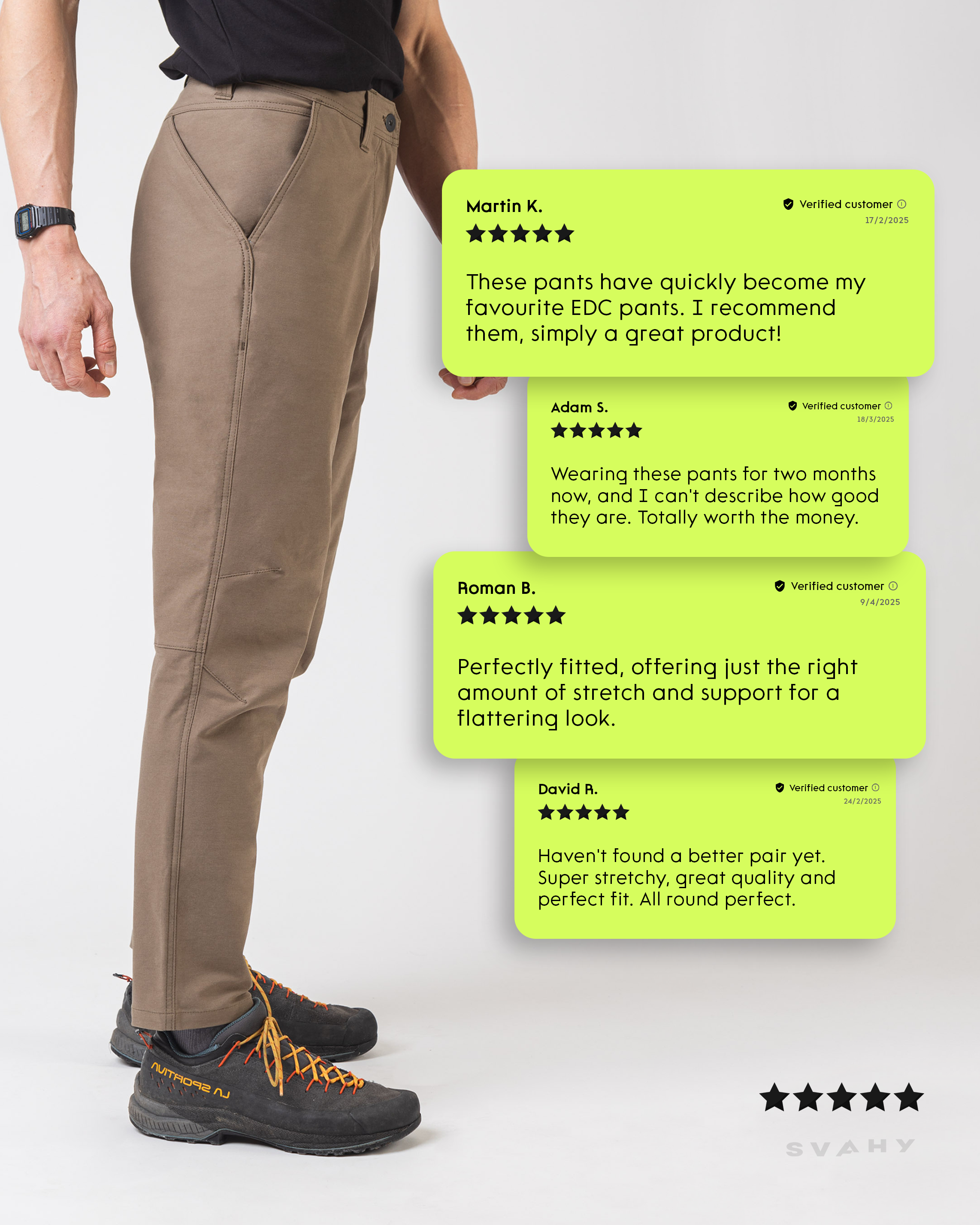 Herren Utility Pants + DWR