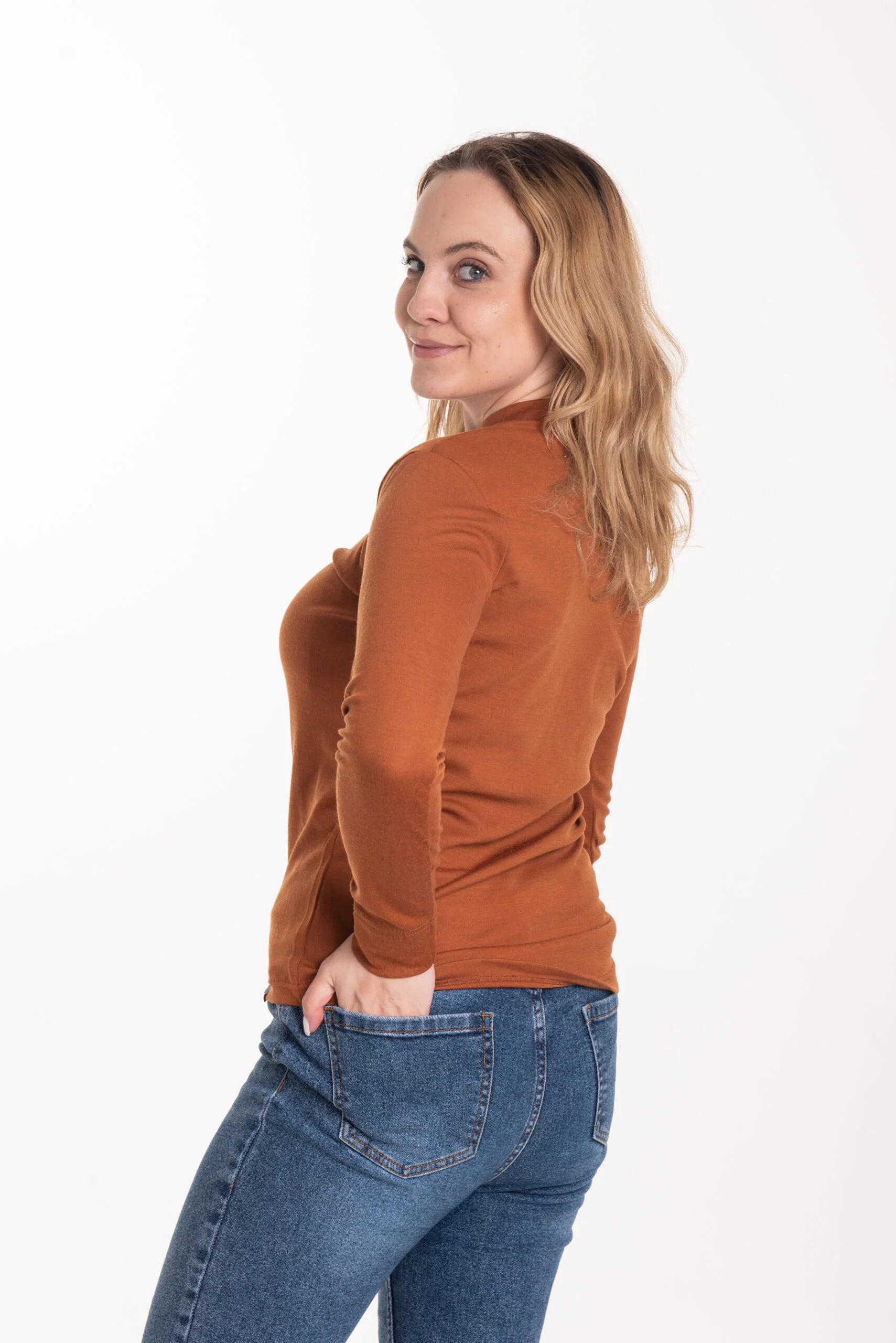 Unisex Merino long-sleeved shirt
